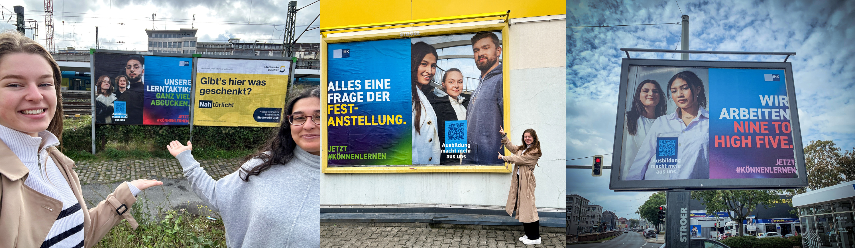 Die IHK-Ausbildungskampagne #könnenlernen geht mit innovativen Werbemaßnahmen in die nächste Runde