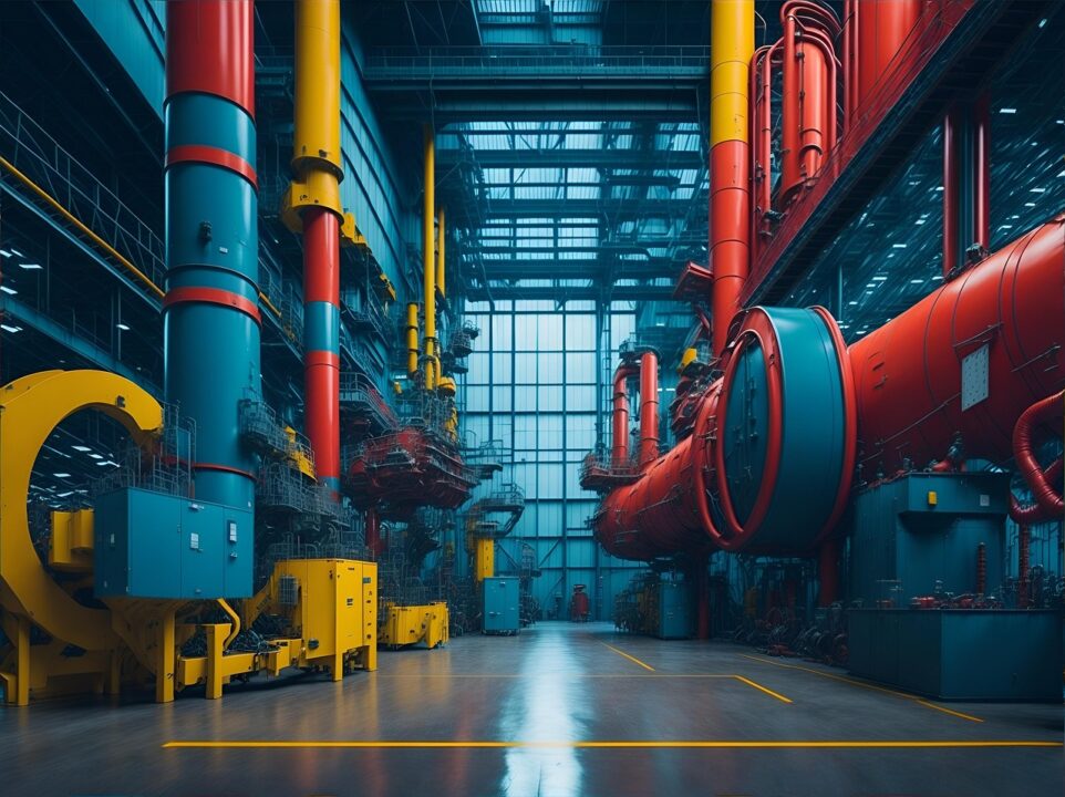 Fabrik, Industrie, Abwärme