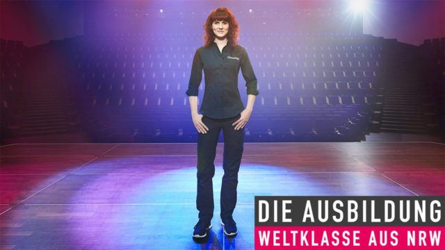 Die Ausbildung - Weltklasse aus NRW: Fachkraft für Veranstaltungstechnik Nadine